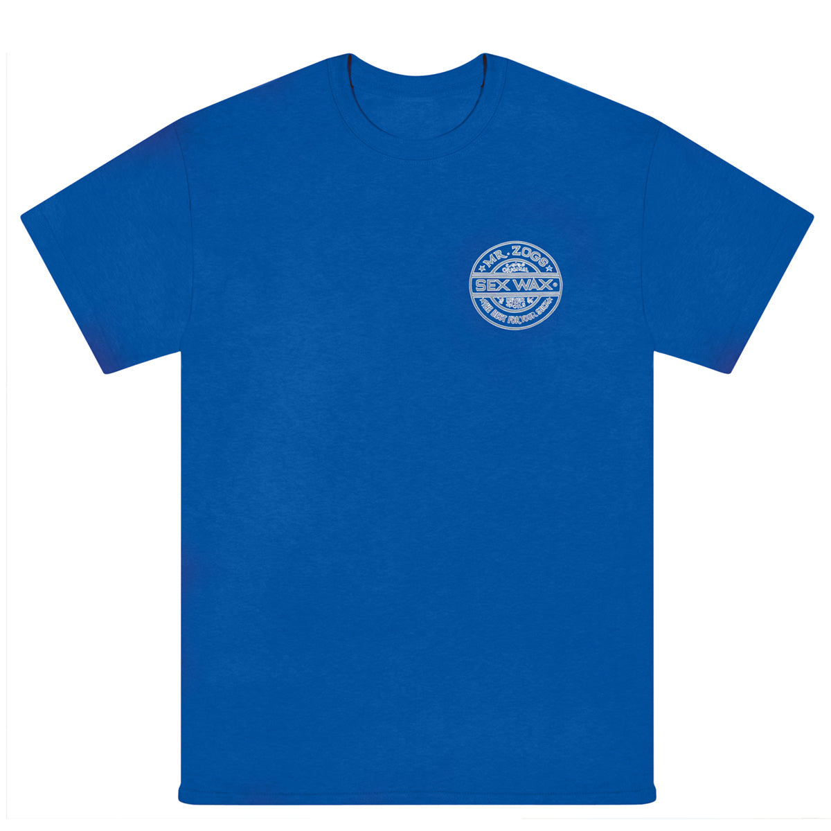 Sexwax Pinstripe Tee Cobalt Blue