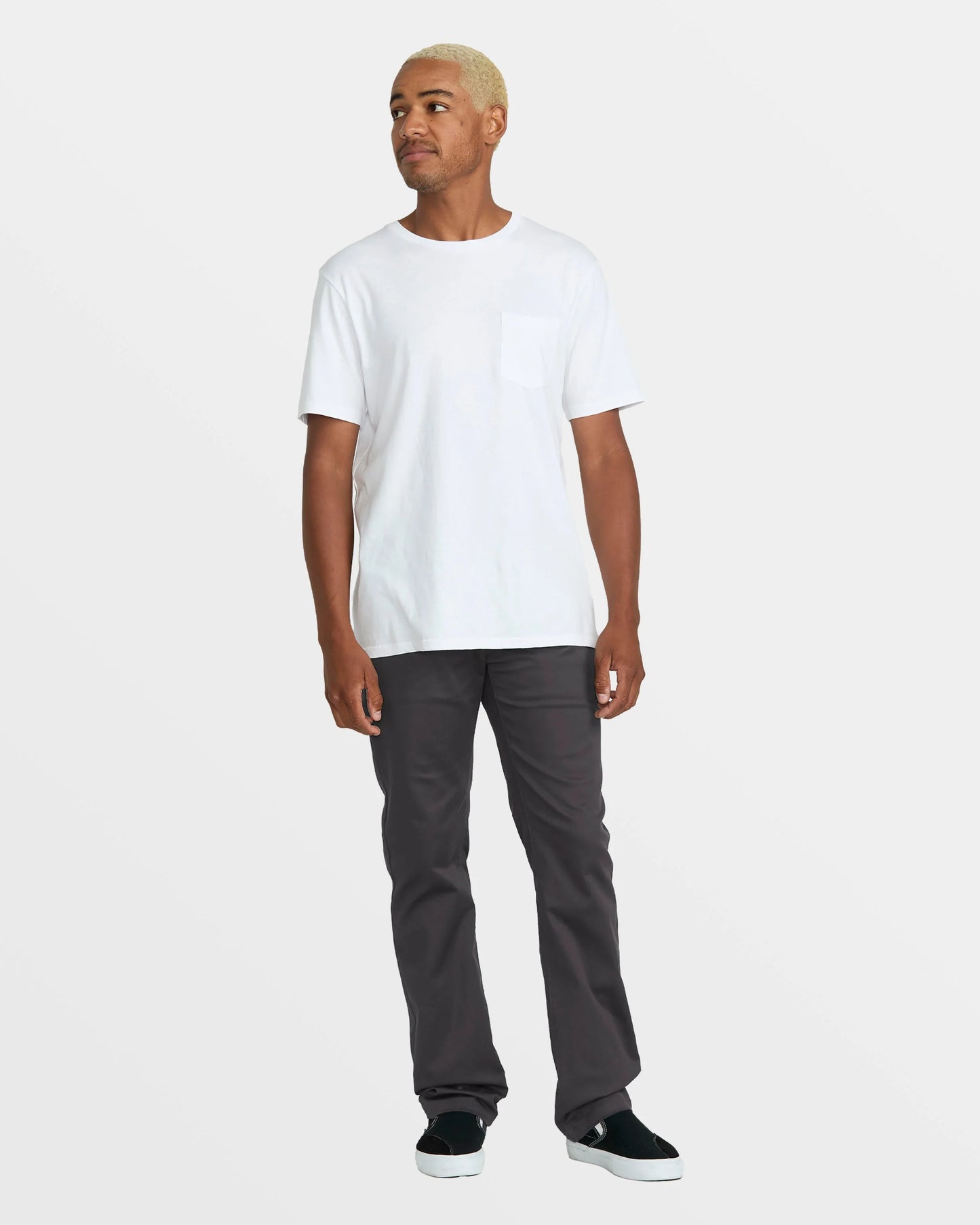 Volcom Frickin Modern Stretch Pants Charcoal