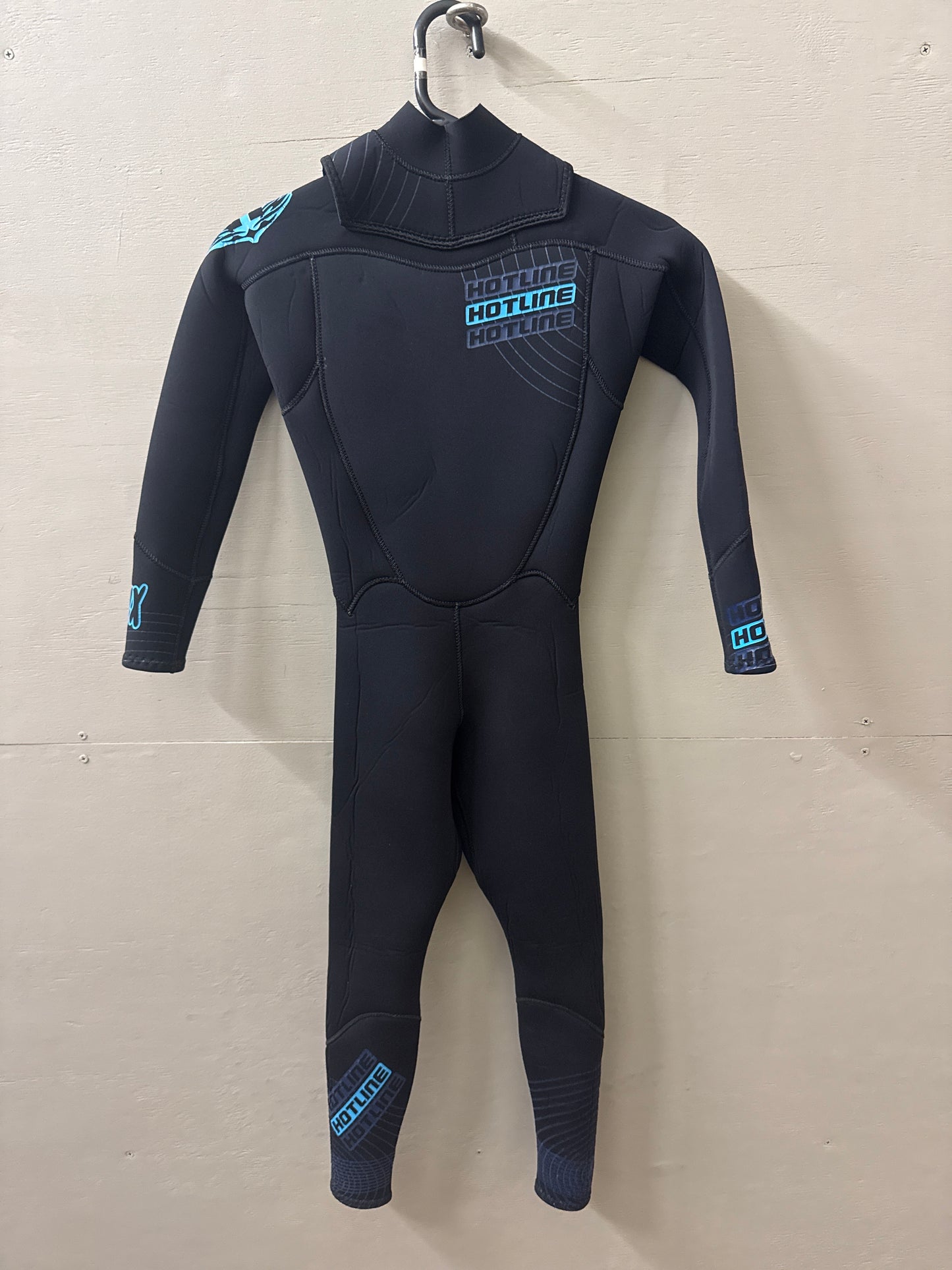 Used 4/3MM Youth Hotline Wetsuit - Size 6 (4'1"–4'4" | 50–65 lbs) - Good