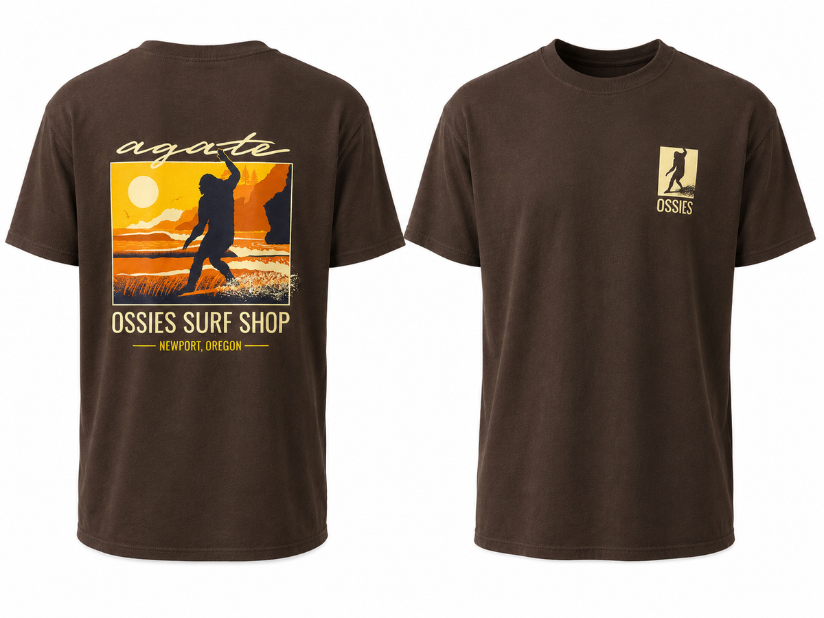 Agate Sunset Tee Brown
