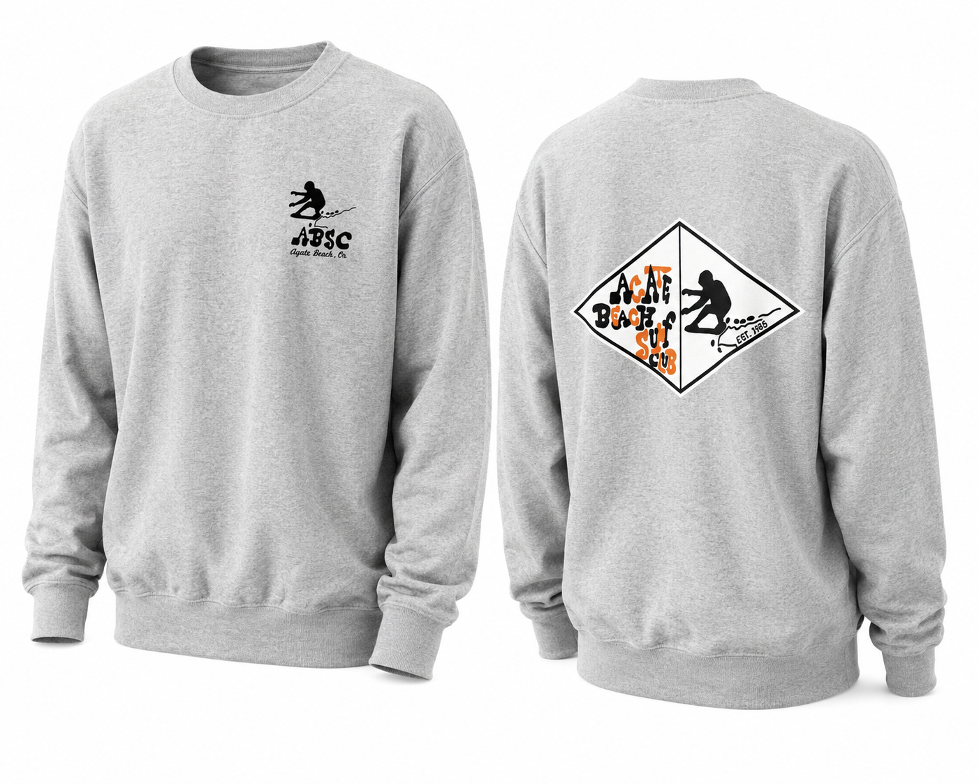 1964 Agate Beach Surf Club Crewneck