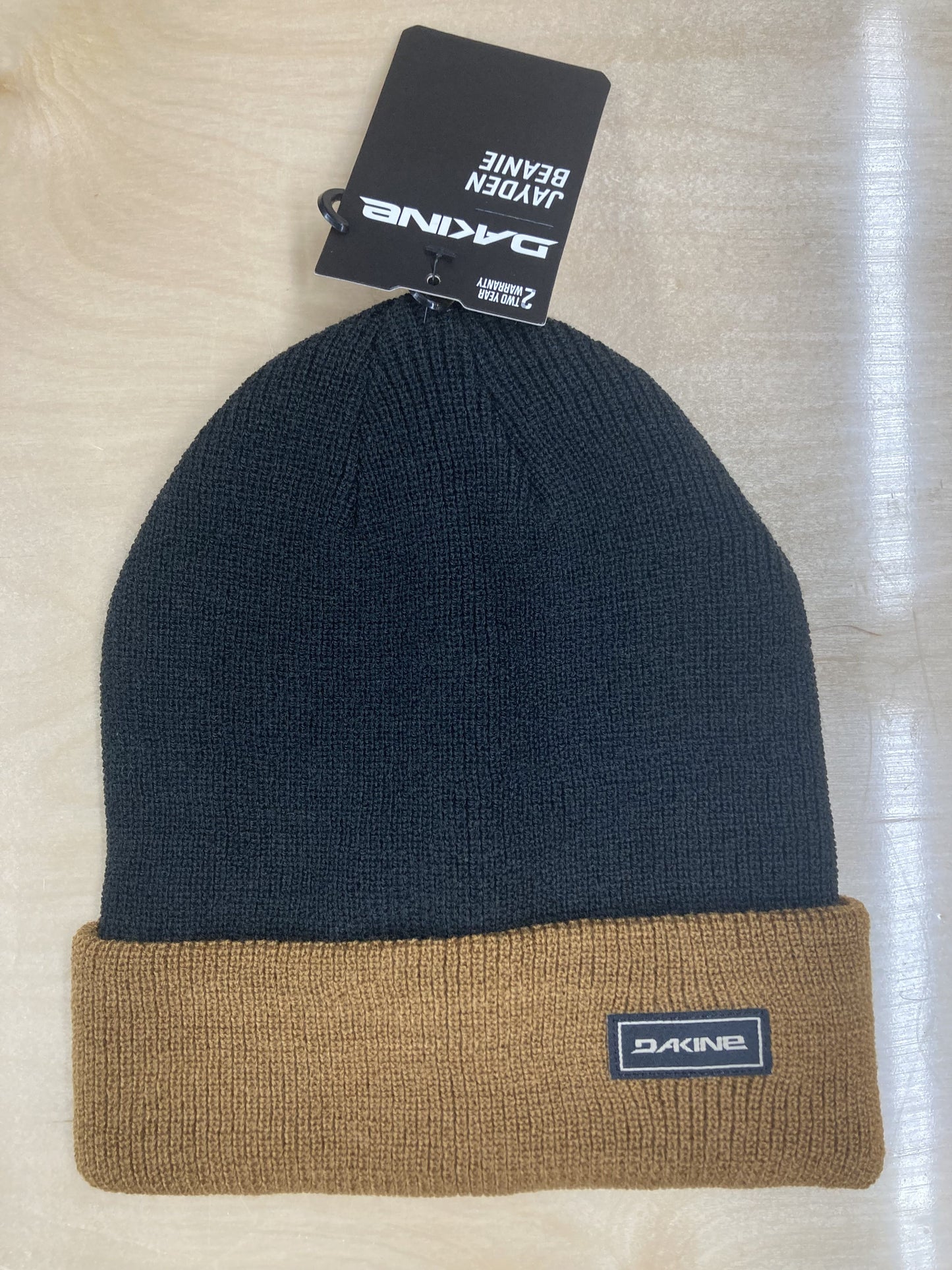 Jayden Beanie Black Rubber