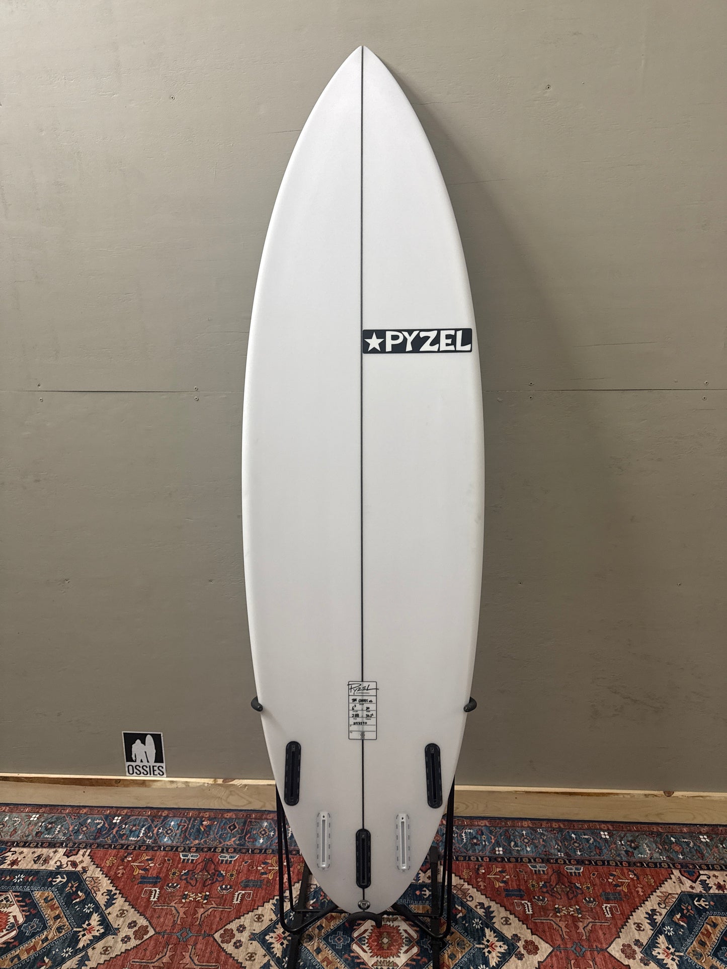Pyzel Ghost XL PU 6'3" 20" 2 7/8" 36.2L Round Pin Futures x 5
