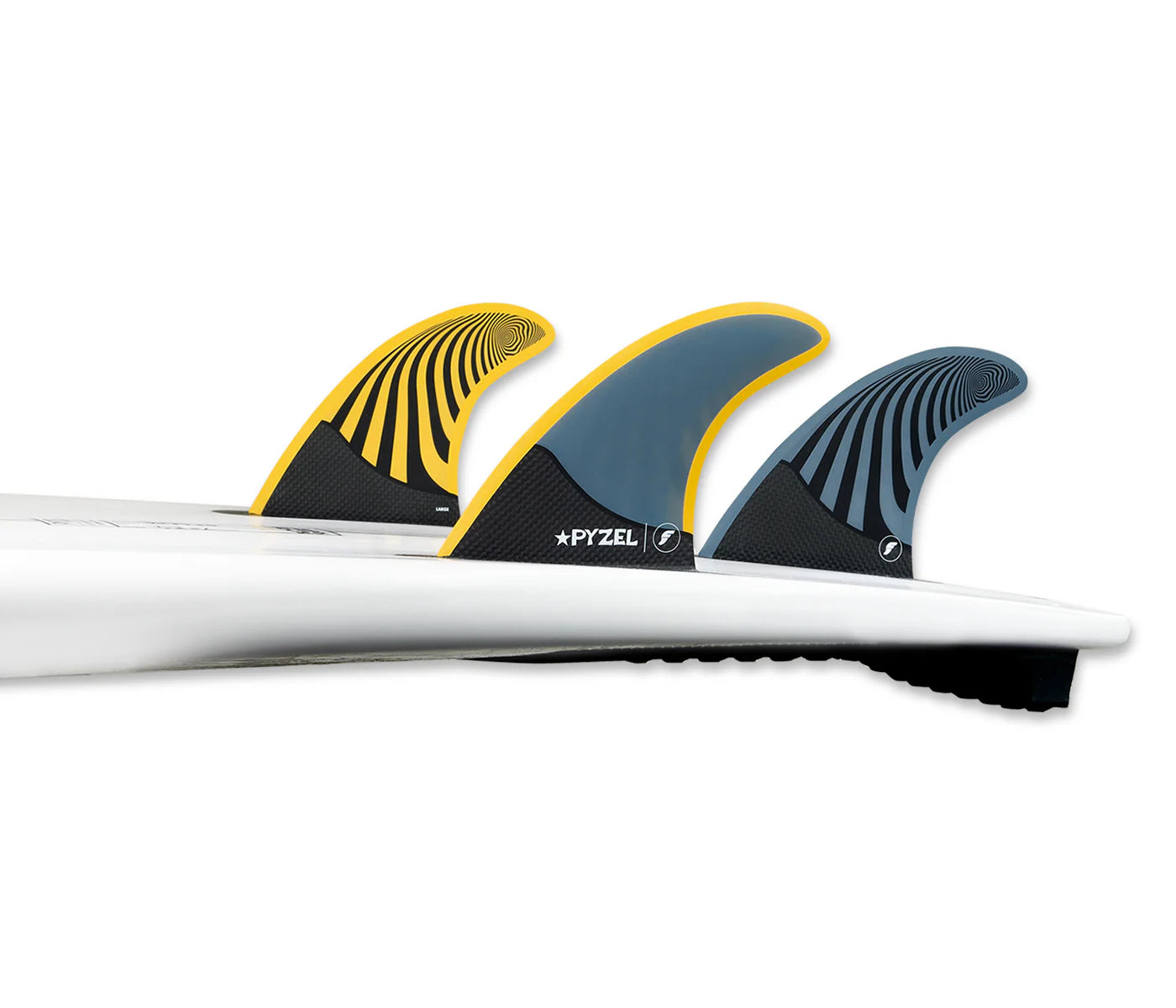 Futures Pyzel Honeycomb/Carbon Thruster Fins - Large