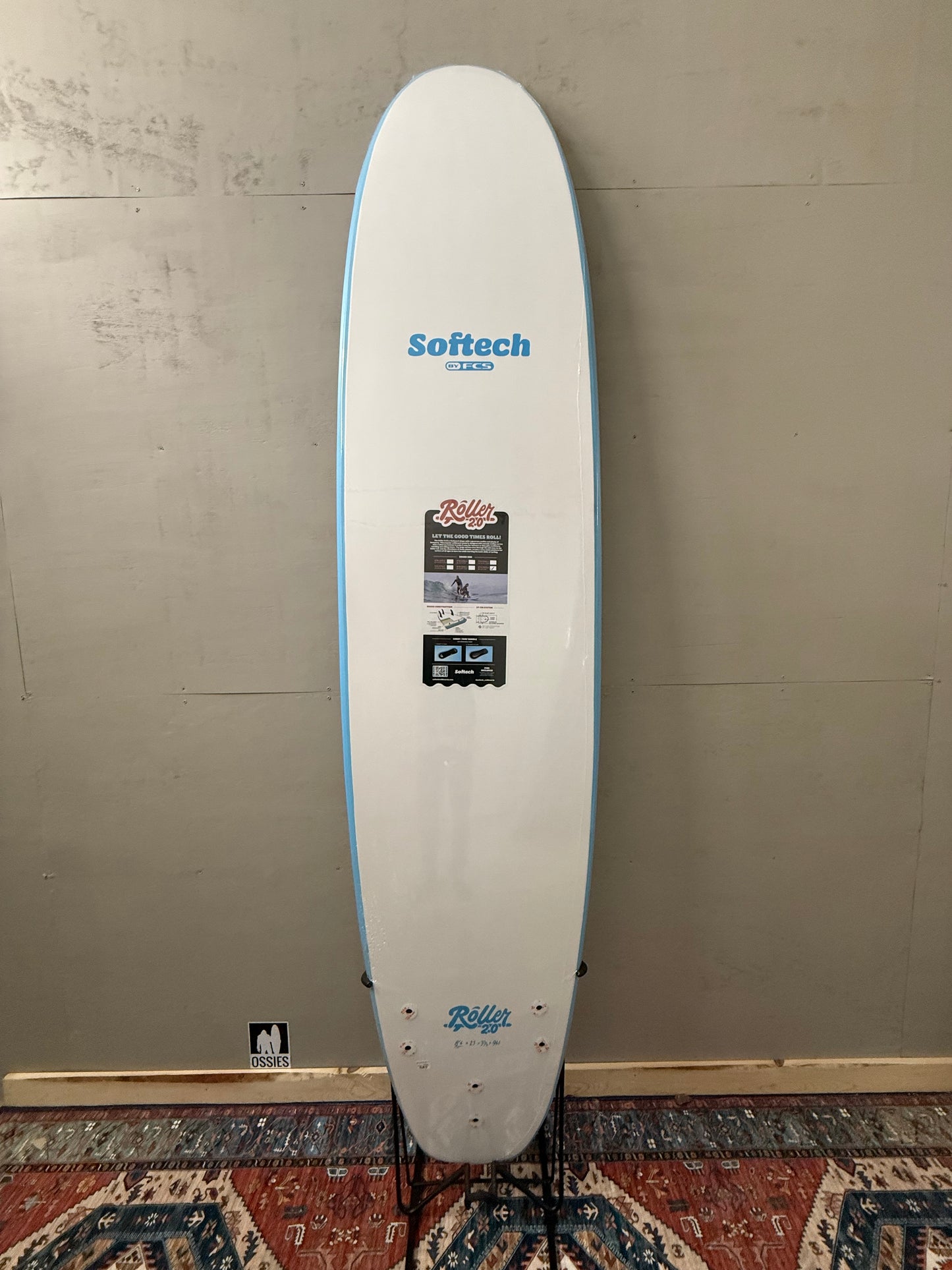 Softech Roller 2.0 8'6" X 23" X 3 ⁵⁄₈ | 96L | Soft Surfboard