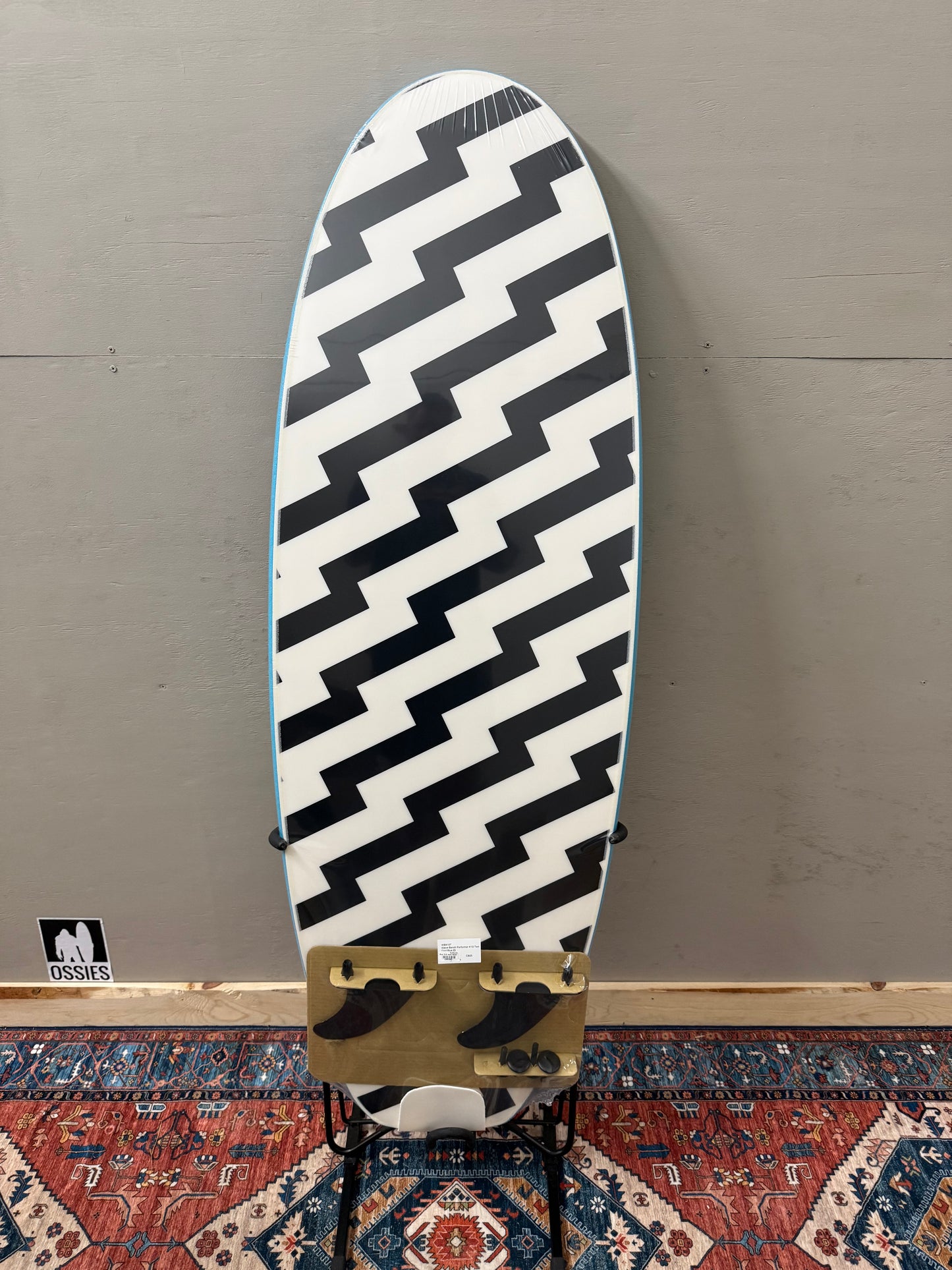 Catch Surf Wave Bandit Performer 4'10" x 19 ¹⁄₂ x 2.9" | 35L | Soft Surfboard- Blue
