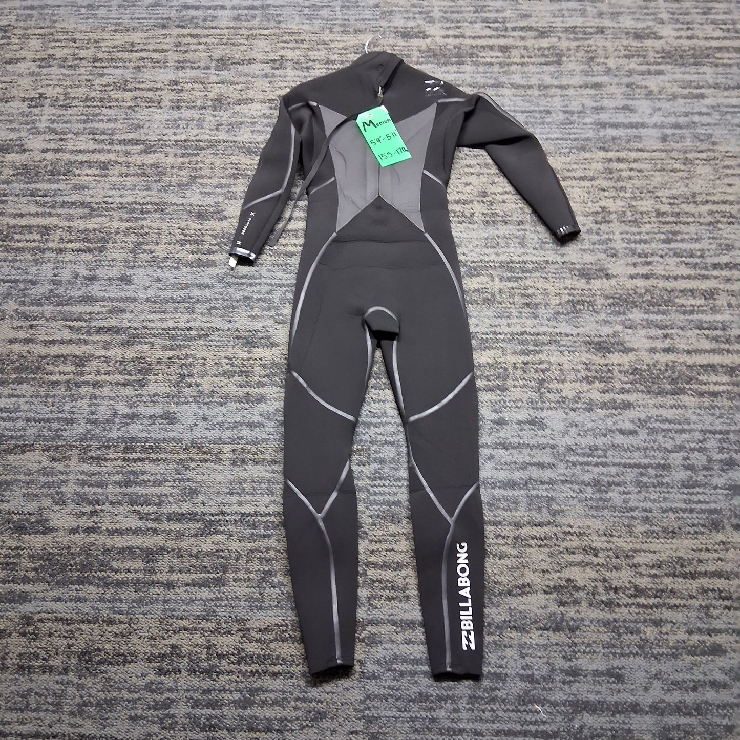 Used 4/3 M Billabong Backzip