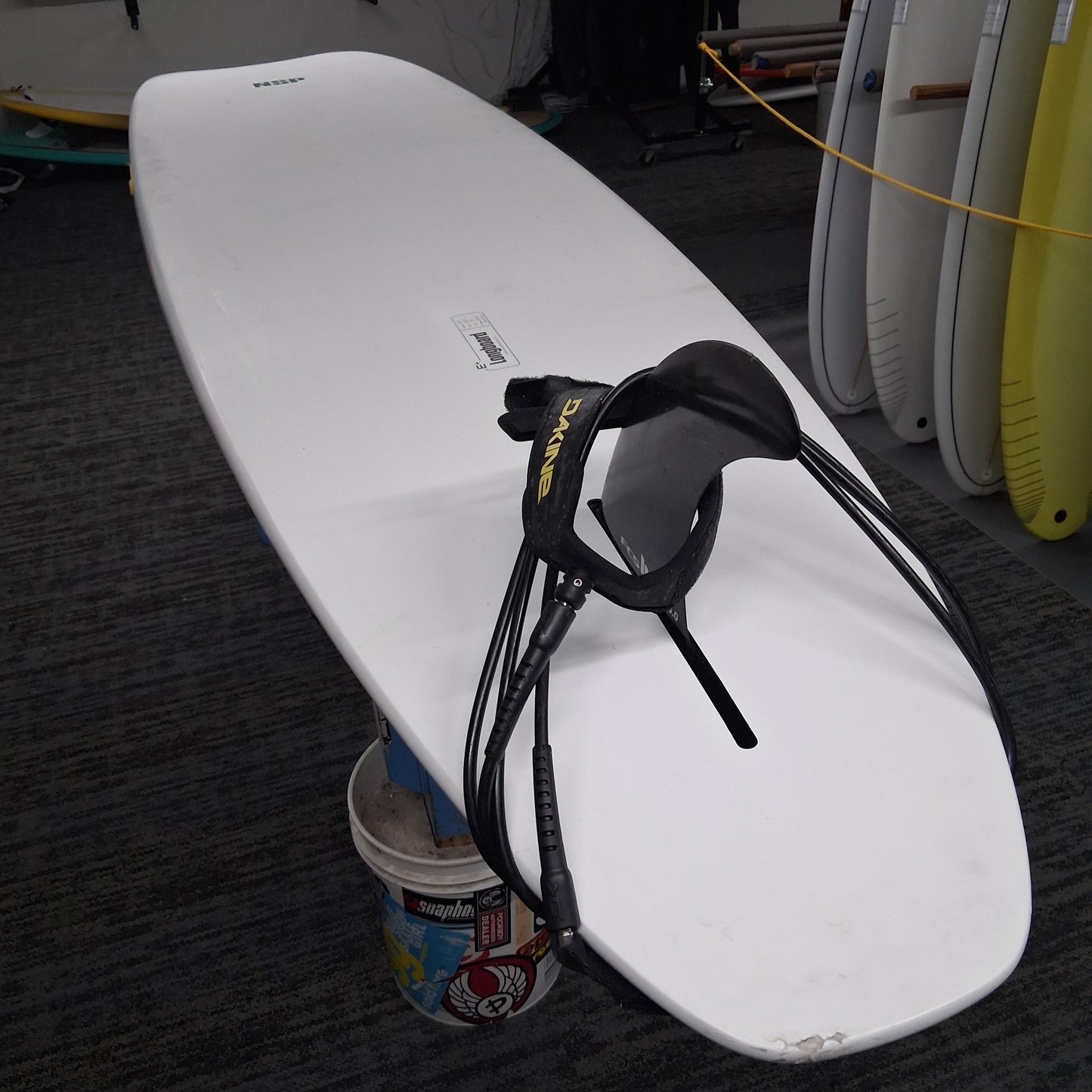 Used 10' NSP w/Fin & Leash