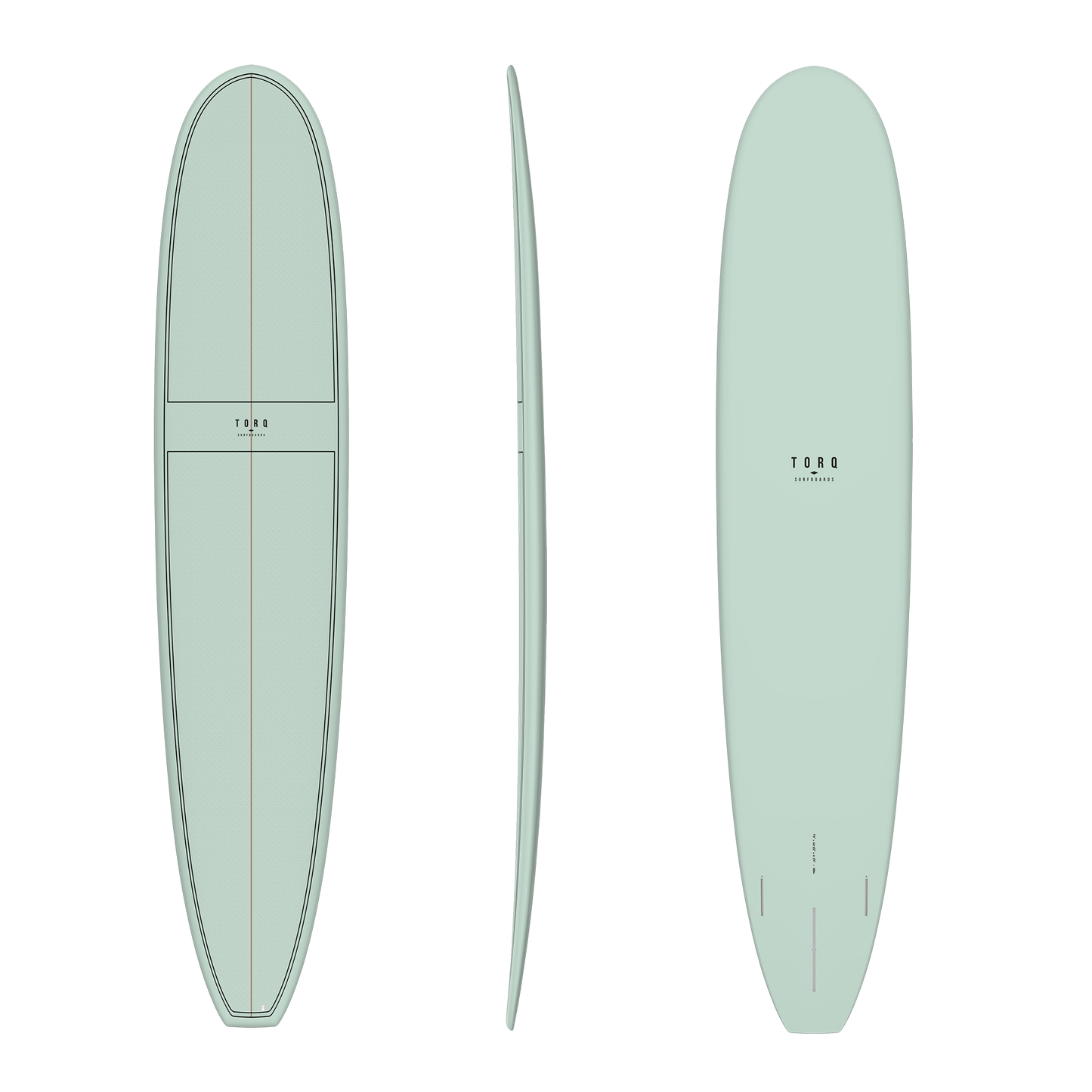 9'6 Torq Longboards Palm Pattern