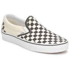 Vans Classic Slip Black White Checker 10