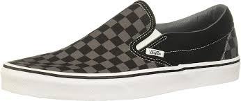 Vans Classic Slip Ons Charcoal 12