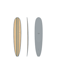 9'1 Torq Longboards Gray Wood