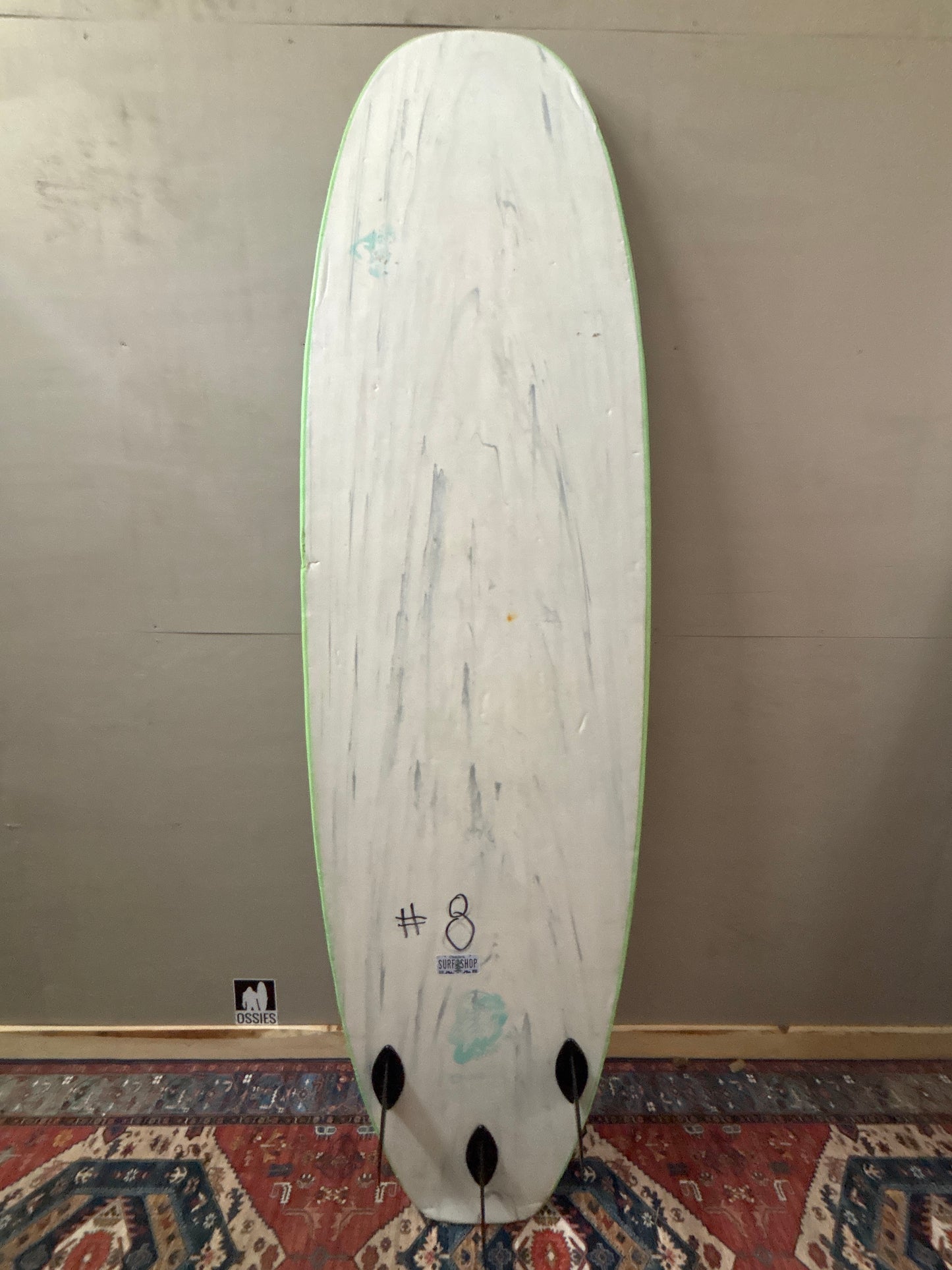 Softech Zepplin 8'0" X 26" X 3" | 115L | Soft Surfboard USED