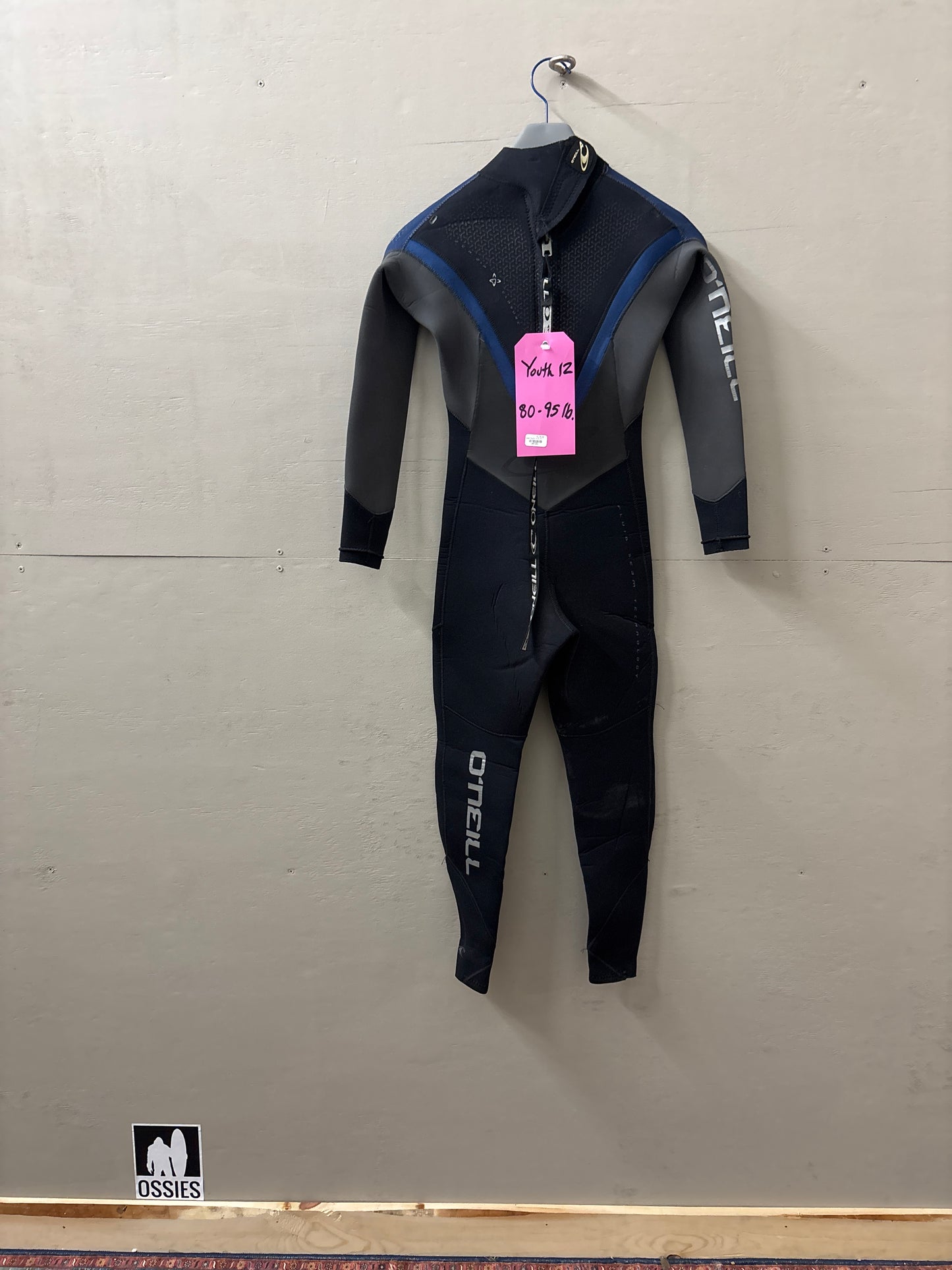 Used Youth Oneill 4/3 Psycho Size 12