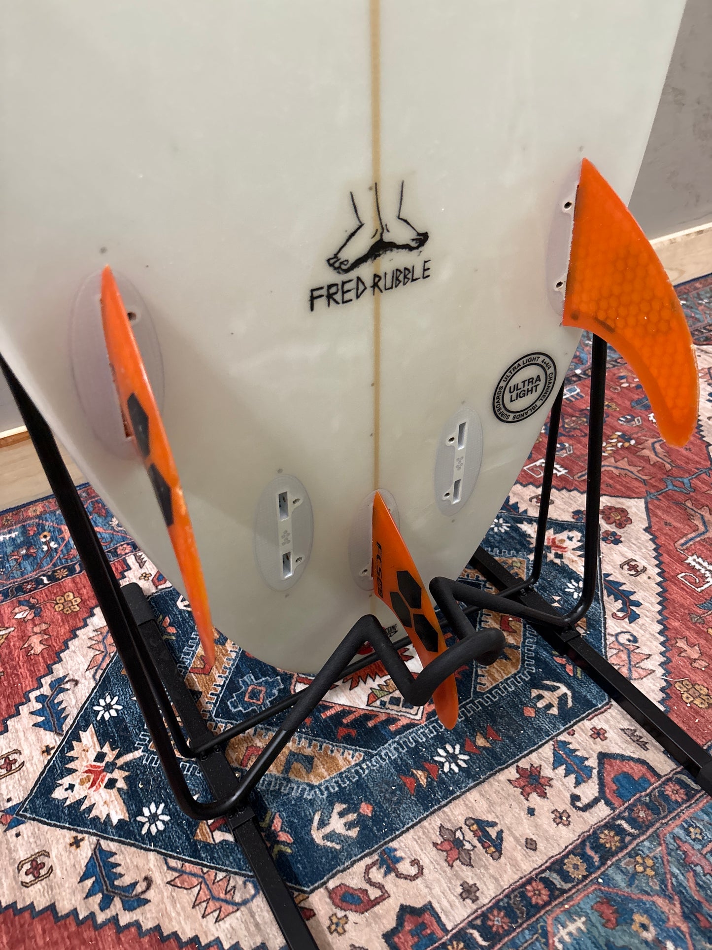 Fred Rubble Surfboard 6'4 x 19 7/8 x 2 5/8 – 34.6L