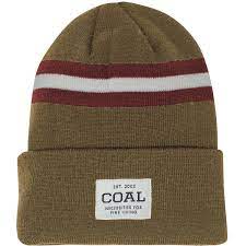 The Uniform Stripe Beanie Light Brown