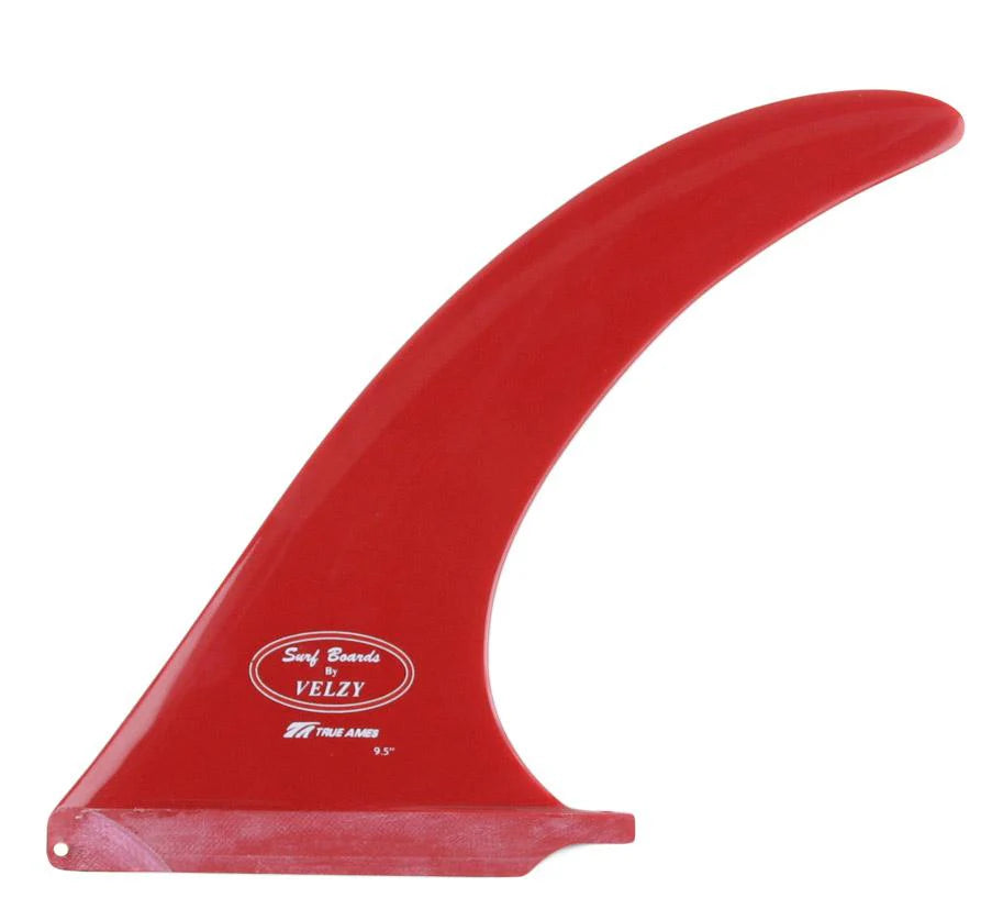 Velzy Classic 8.5" Center Fin Red
