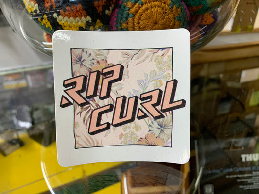 Rip Curl Pink Sticker