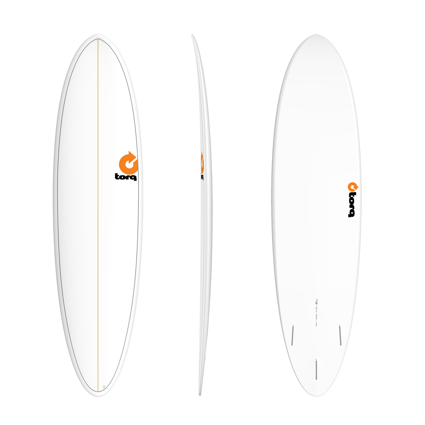 7'2 Torq Fun Pinline White