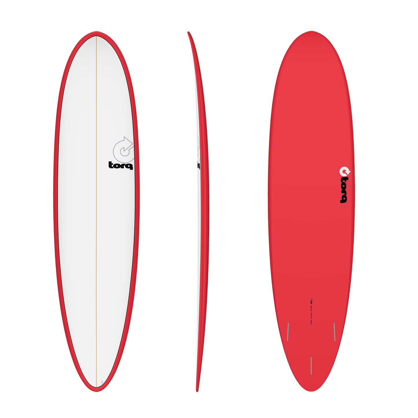 7'6 Torq Fun Red Pinline