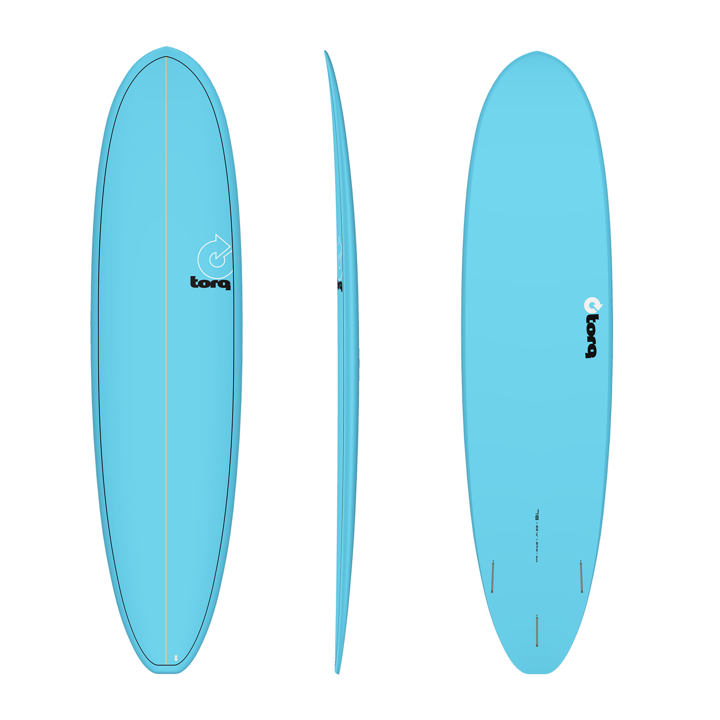 7'8 Torq Fun V+ Pinline Blue