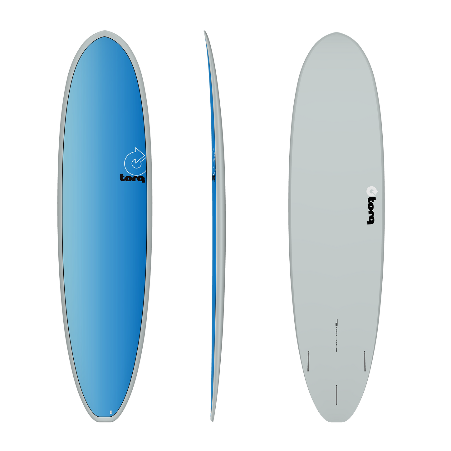 7'8 Torq Fun V+ Blue Fade