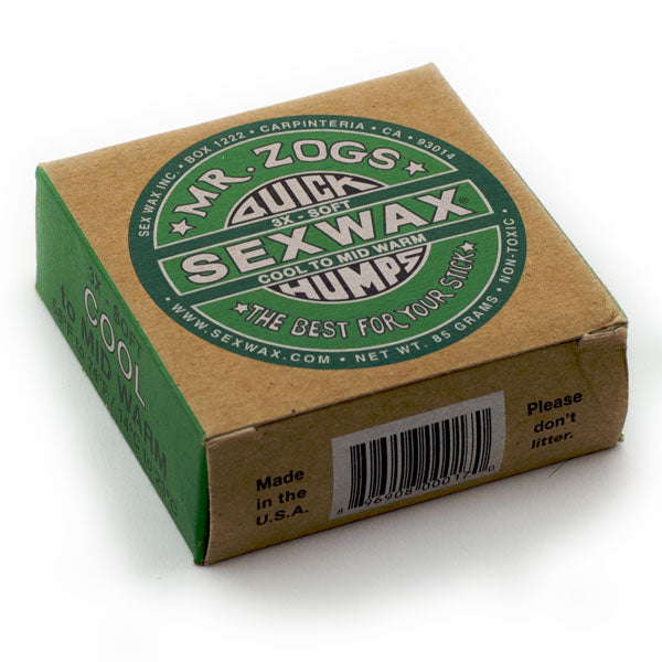 Zoggs Sexwax 3X Green Cool