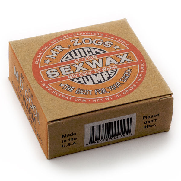 Zoggs Sexwax 4X Orange Cool