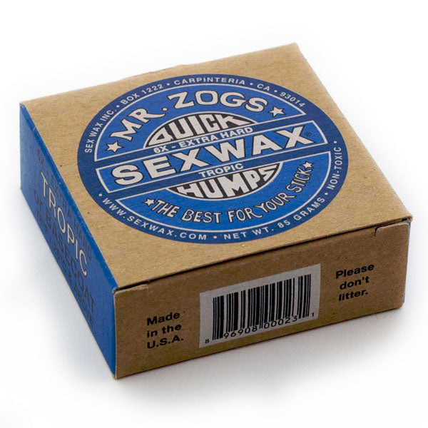 Zoggs Sexwax 6X Blue Tropic/Base