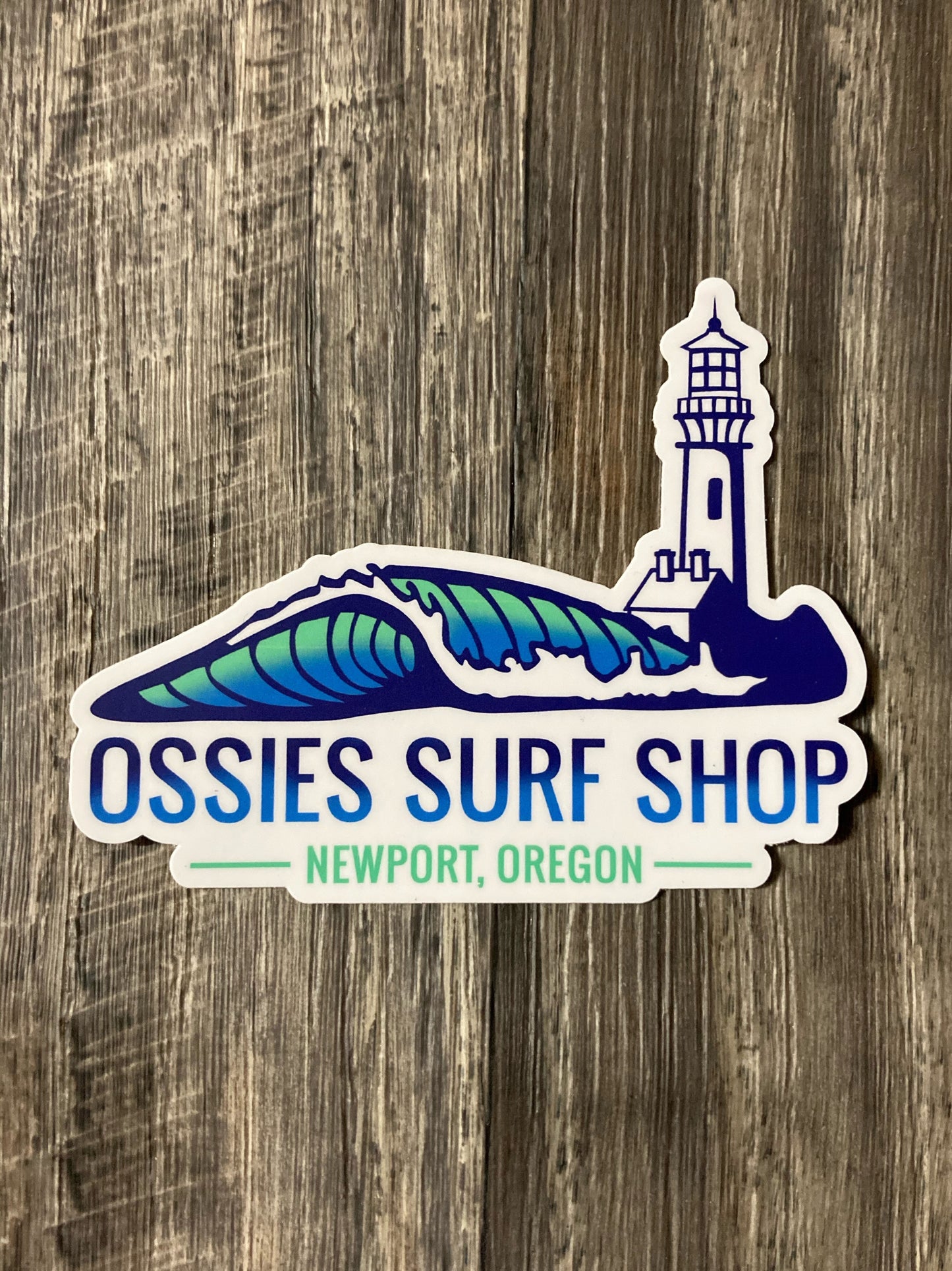 The Wave 5" X 4" Sticker