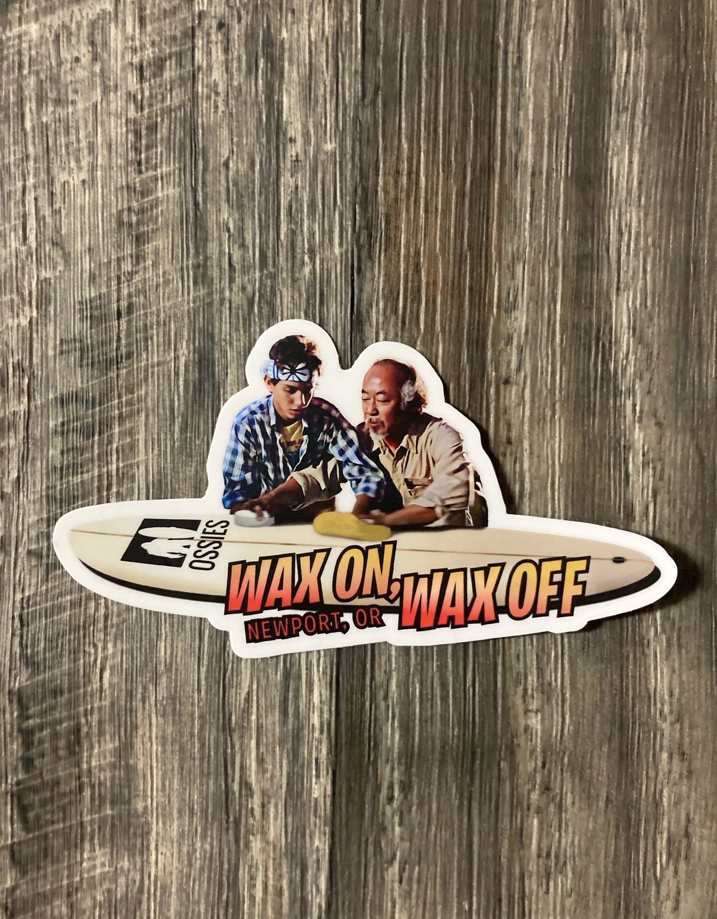 Karate Kid 5" X 2 3/4" Sticker