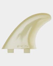 M7 Natural Glass Flex Tri Fin Set