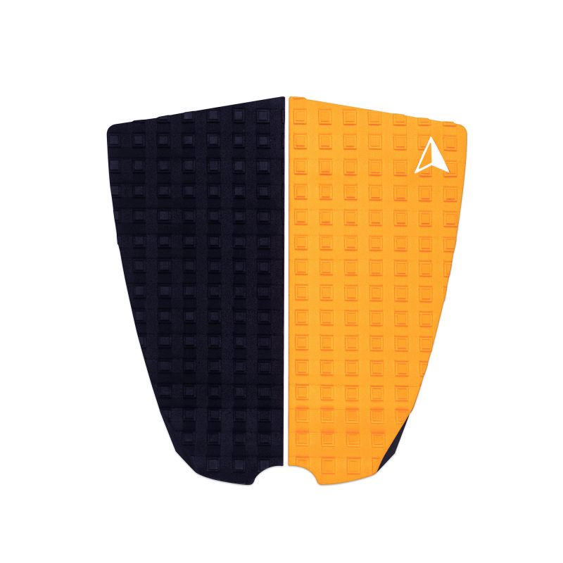 2 Piece Traction Pads Black Orange