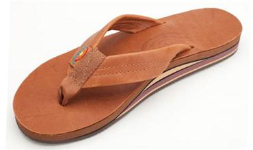 Classic Leather Double Layer Large Tan