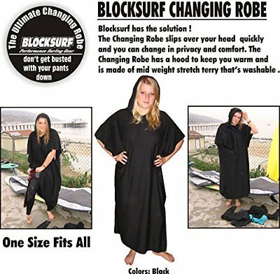 Changing Robe Black