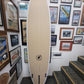 Critical Slide Hermit 8'0" X 22" X 3" | 61L | PU Surfboard - White Top Tan Bottom