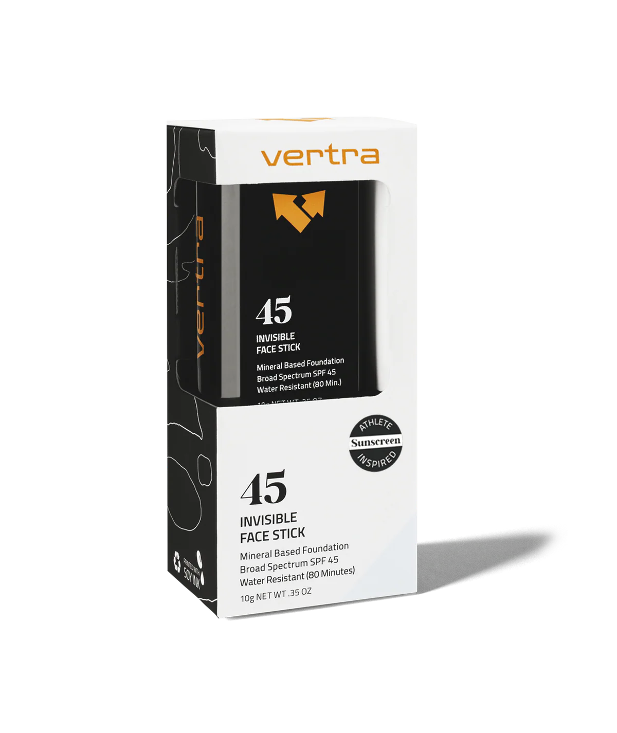 Vertra Invisible SPF 45+ Face Stick