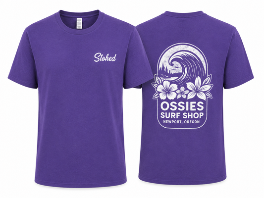 Womens NW Wave Tee Purple