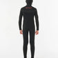 Rip Curl Dawn Patrol 5/4MM Chest Zip Hooded