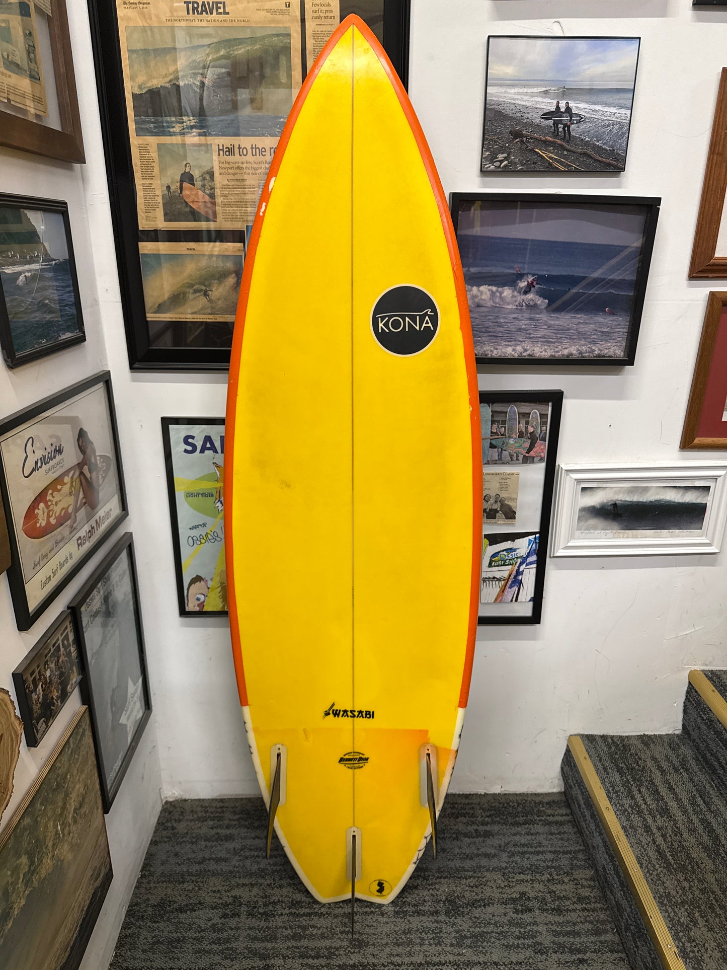 Kona Wasabi 5'8" X 18 ⅝ X 2 ¼ | Surfboard USED