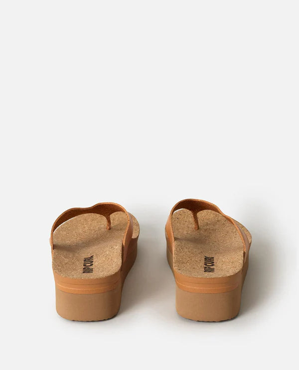Rip Curl Sandy Bloom Open Toe Sandals Tan