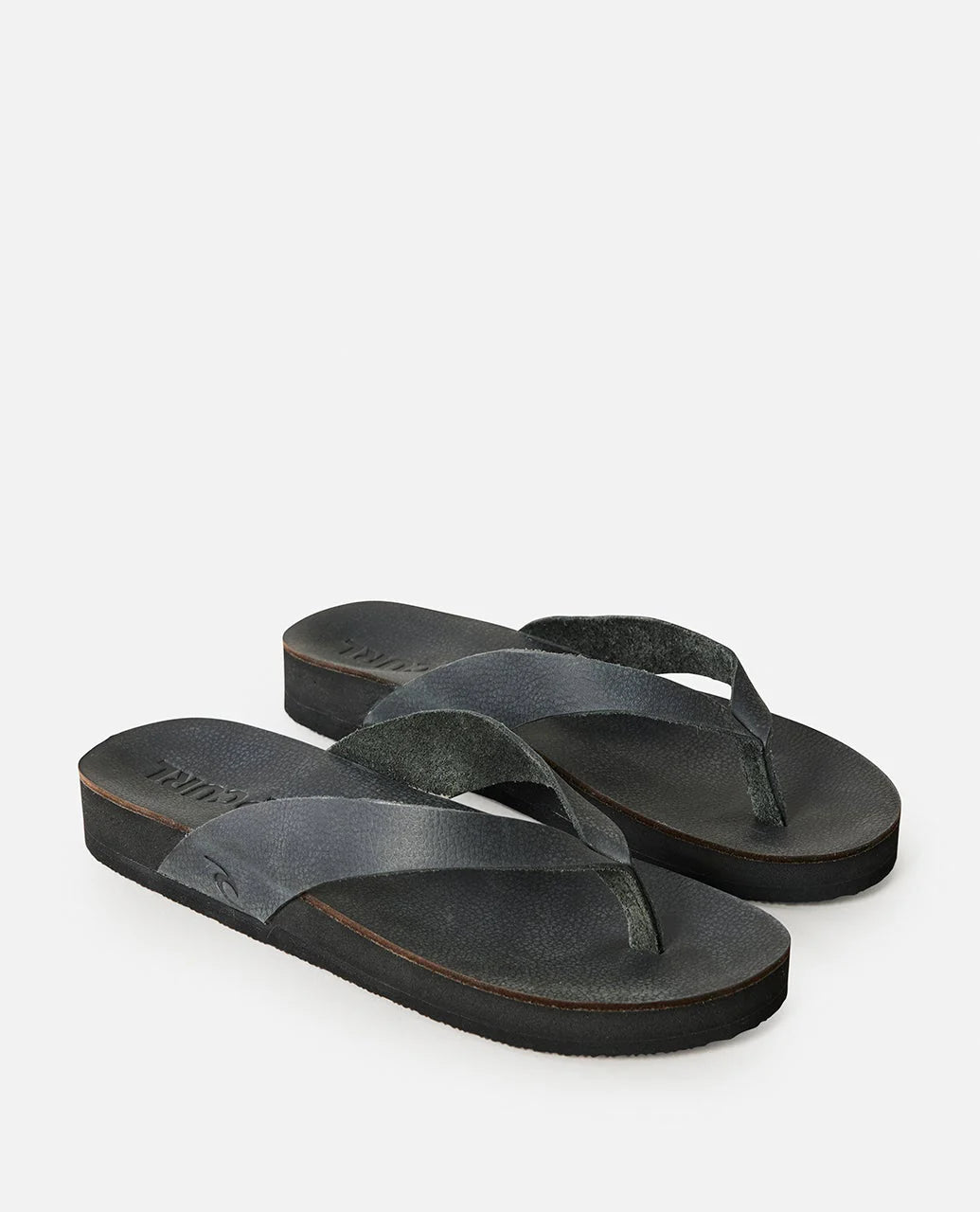 Rip Curl Freedom Leather Bloom Sandals Black