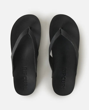 Rip Curl Freedom Leather Bloom Sandals Black