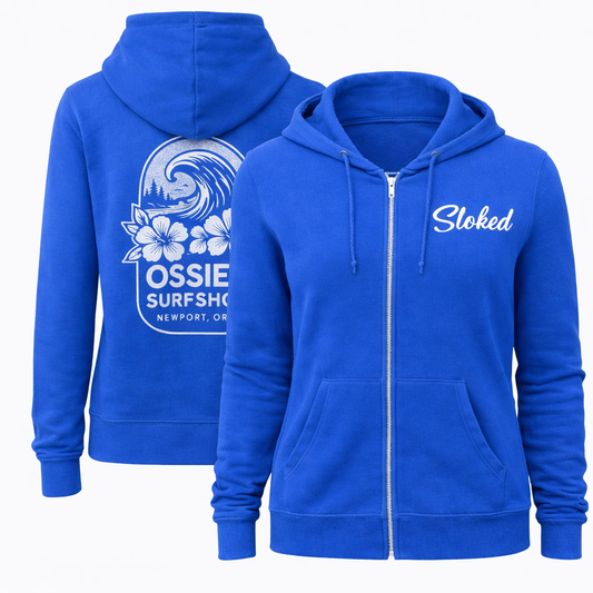 Ossies Women Zip NW Wave