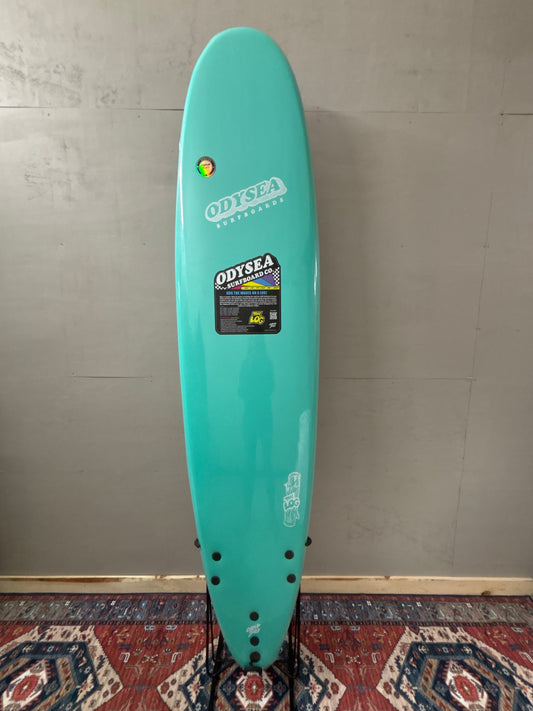 Catch Surf Odysea Log 8'0" X 23" X 3.75" | 86L | Soft Surfboard - Turquoise
