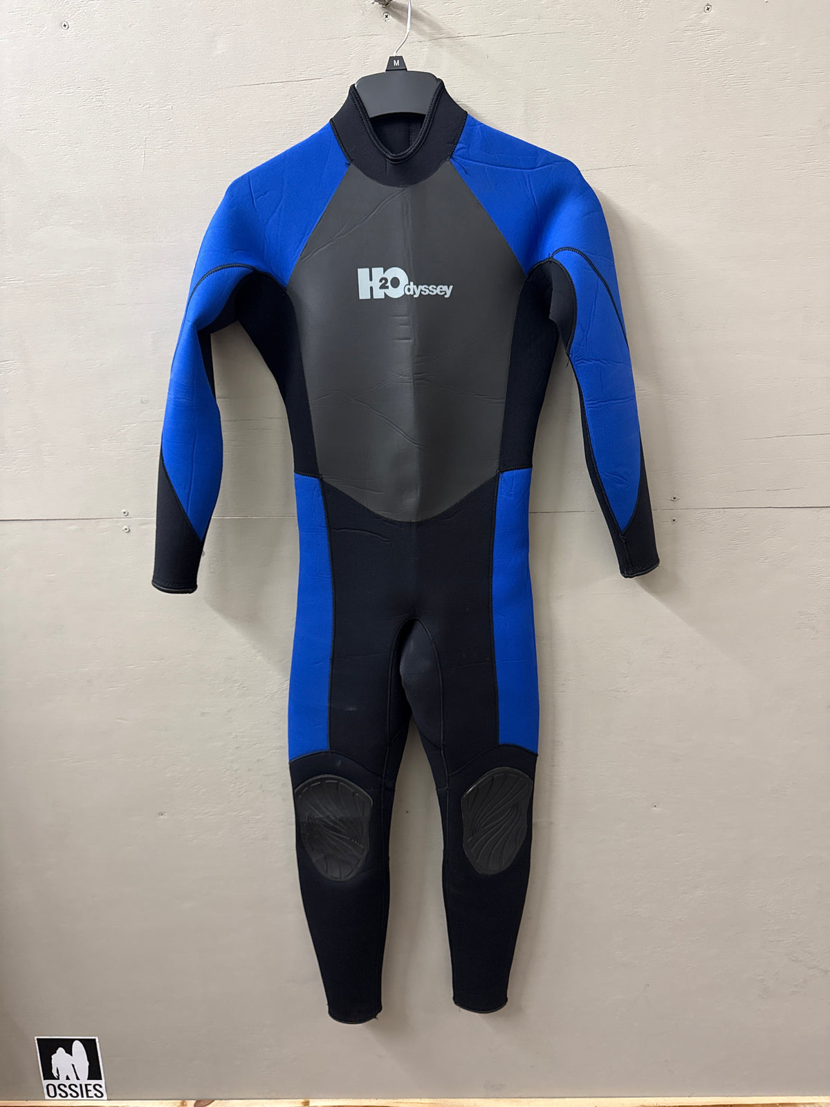 USED Men's 4/3MM H20 Odysea Wetsuit - Size L (5'10"-6'0" | 170-190 lbs) - Good