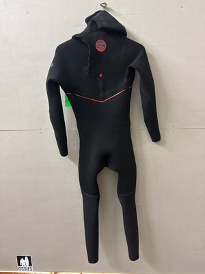 USED Men's 4/3MM Rip Curl Fusion Flashbomb Wetsuit - Size M (5'9"-5'11" | 155-170 lbs) - Good