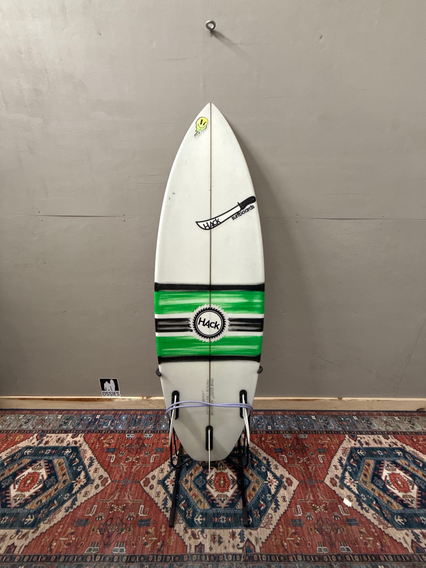 Hack Surfboards 5'3" x 18" x 2.06" | 20.9L | Surfboard USED