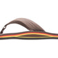 Rainbow Expresso Single Layer Leather w/Orange Yellow Pinline