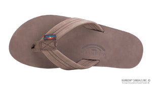 Rainbow Expresso Single Layer Leather w/Orange Yellow Pinline